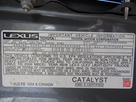 2006 Lexus GX470 Gray 4.7L AT 4WD #Z22936